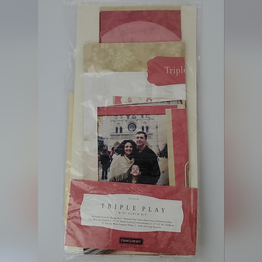 Close To My Heart Triple Play Mini Album Kit